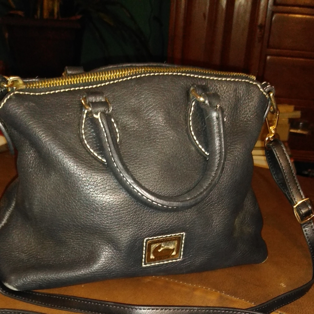 Used Doone & Bourke leather handbag